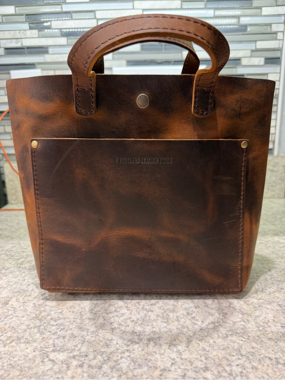 Portland Leather Canyon classic Mini cross ody
